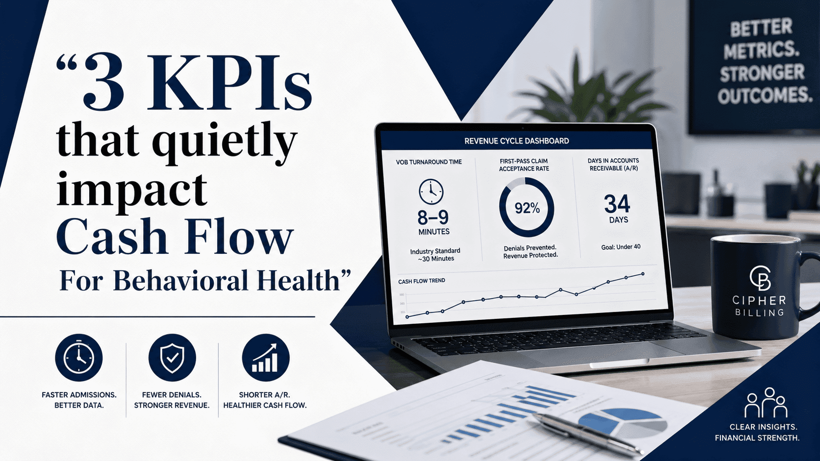 3 Key KPIs to Improve Cash Flow For Behavioral Health