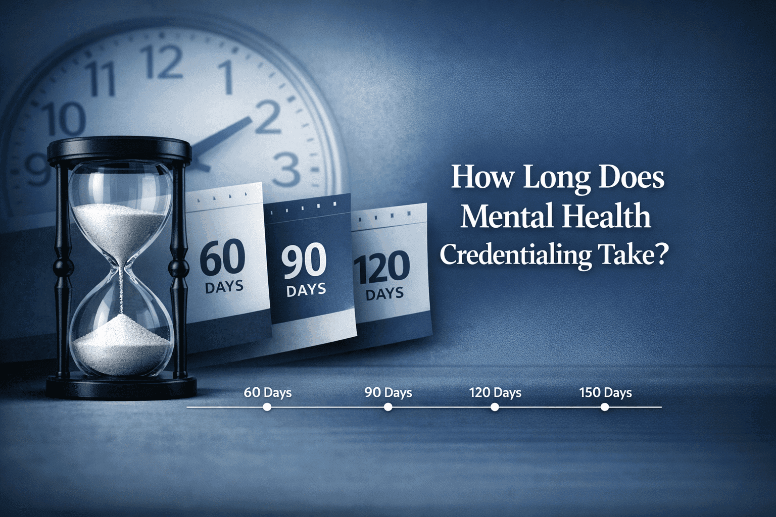How Long Does Mental Health Credentialing Take?